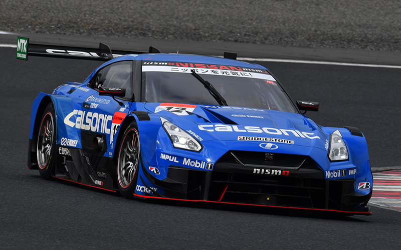 [Official test at Okayama: Day 1] CALSONIC IMPUL GT-R gets the fastest of the year! GOODSMILE HATSUNE MIKU AMG takes the top time in GT300.の画像