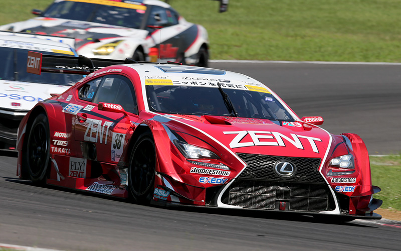 RC F looking good again on the final day!  ZENT CERUMO RC F takes the fastest.  Complete dominance by Lotus in GT300の画像