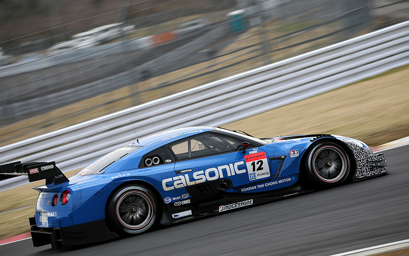 [Maker test at Fuji - Day 1] CALSONIC IMPUL GT-R on top!  PRIUS fastest in GT300の画像
