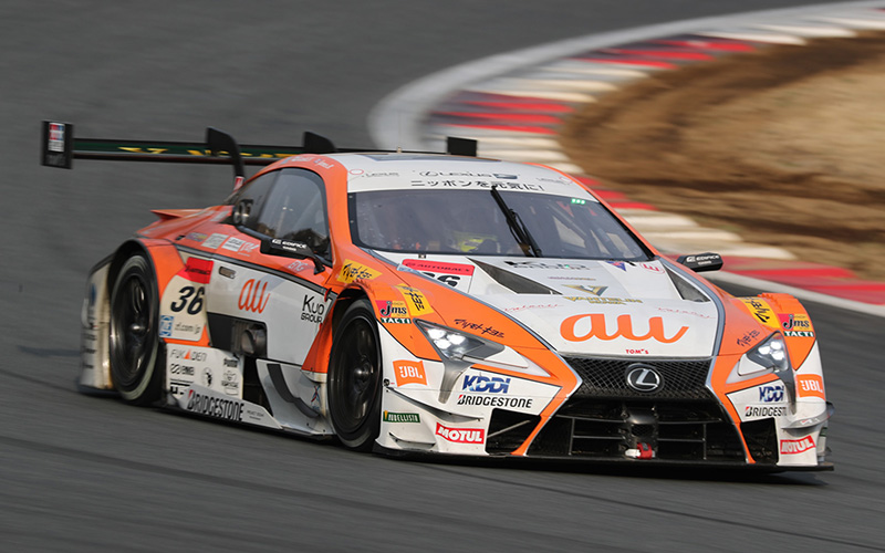 [Official test at Fuji: Day 1] au TOM'S LC500 with top time! B-MAX NDDP GT-R best in GT300.の画像