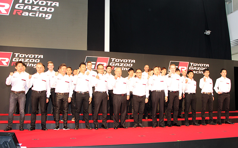トヨタが今季のSUPER GT参戦体制を発表。中嶋一貴がTOM'S復帰！GT300にRC F GT3が2台参戦の画像