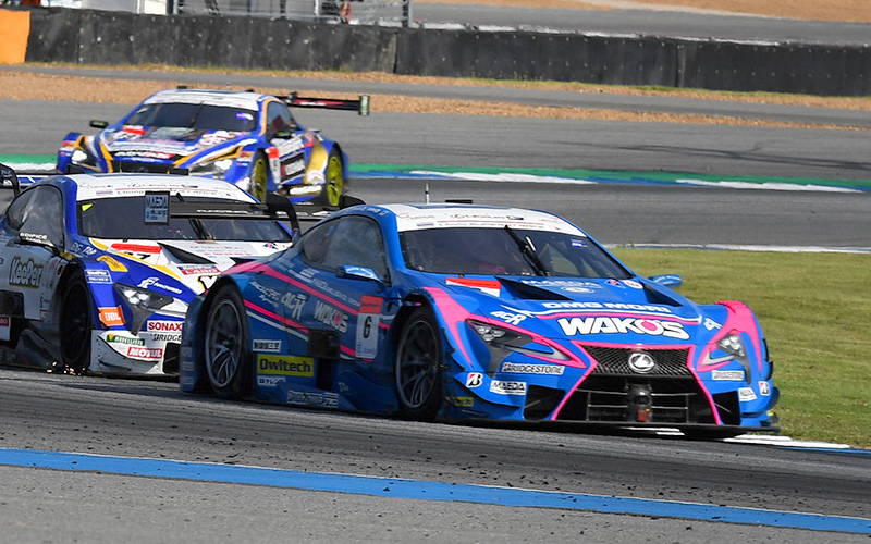 Rd. 4 GT500 Race: WAKO'S 4CR LC500 comes from pole to win for first time in six years!の画像