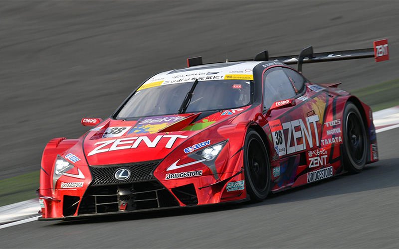 ZENT CERUMO LC500 Runs to Victory from Pole Position!の画像