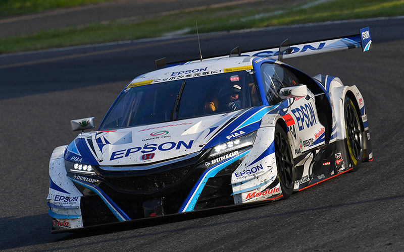 The last SUZUKA 1000km race is won by the Epson Modulo NSX-GT, in a second straight victory for the NSX-GT!の画像