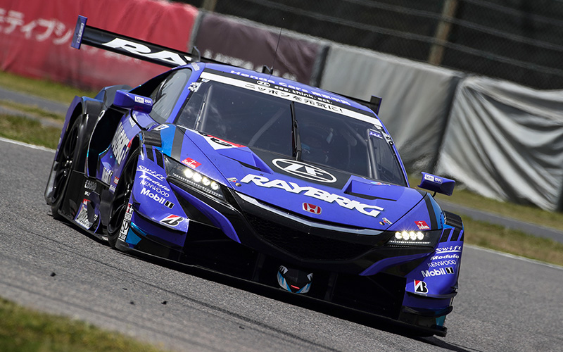 [Official test at Suzuka: Day 1] RAYBRIG NSX-GT' Button gets first top time! GT300 top time goes to SYNTIUM Apple LOTUSの画像
