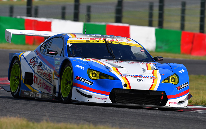 Coming from behind, UPGARAGE BANDOH 86 wins a first GT300 poleの画像
