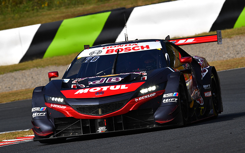 Rd. 6 Qualifying GT500: No. 16 Red Bull MOTUL MUGEN NSX-GT fastest in both Q1 and Q2, as Sasahara takes first pole position of the season! Oyu sets course record in Q1の画像