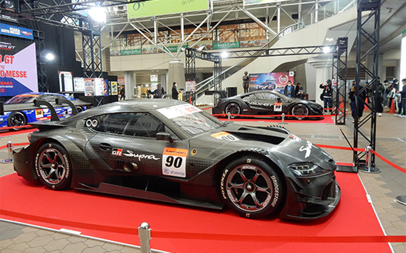 2/10〜12は大阪オートメッセでSUPER GTを楽しもう！GTマシン展示やトークショーも開催の画像