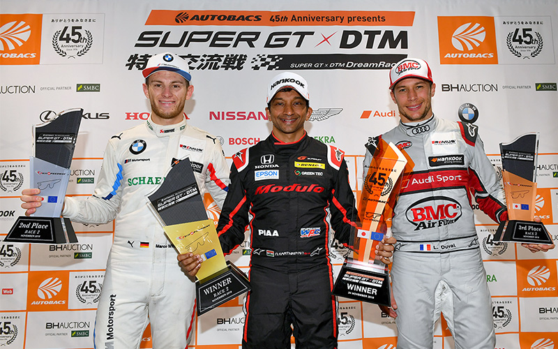 SUPER GT × DTM 特別交流戦：Race 2 優勝記者会見の画像