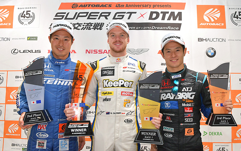 SUPER GT × DTM 特別交流戦：Race 1 優勝記者会見の画像