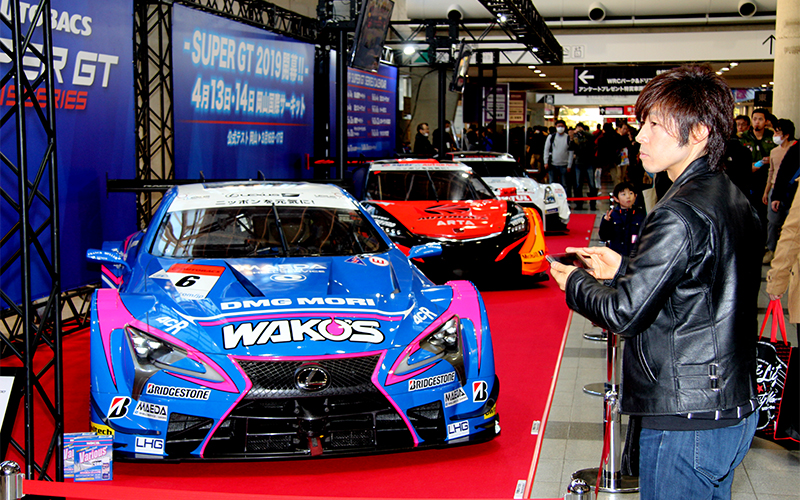 Get engaged with SUPER GT machines & drivers! Tokyo Auto Salonの画像