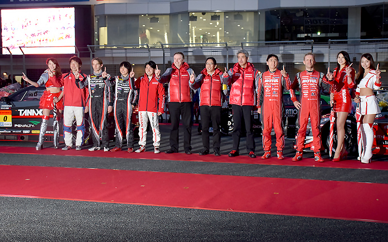30,000 Nissan fans celebrate conquest of both classes at NISMO FESTVIAL.の画像