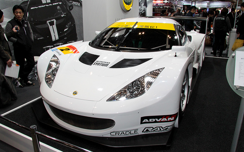 GT300 mother-chassised Lotus unveiled!  TOKYO AUTO SALON held through Jan 11.の画像