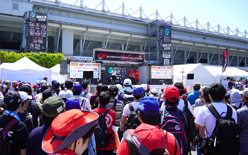 第3戦鈴鹿で8月開催のSUZUKA 10Hに向けたトークショーが開催！SUPER GTドライバーが抱負を語るの画像