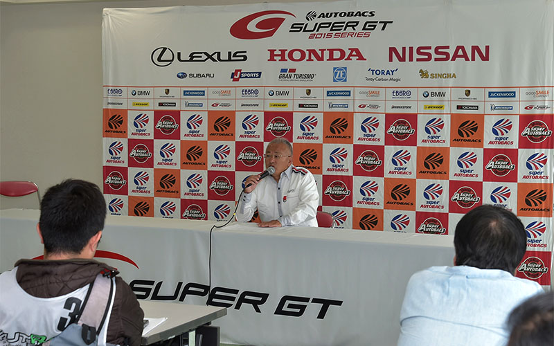 GTA Chairman Bandoh responds on the progress of "Technical regulations integration with DTM" in a press conference held at Round 7の画像