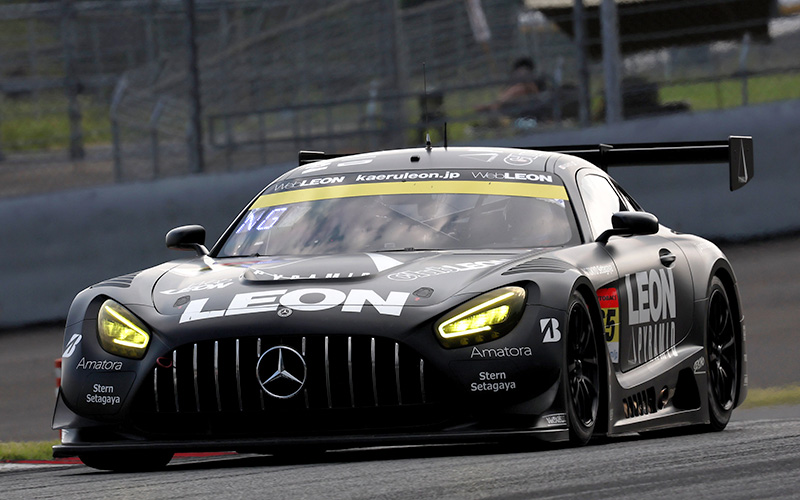 Rd. 4 Race GT300: The LEON PYRAMID AMG come through with a perfect race! A stunning win from Pole Positionの画像