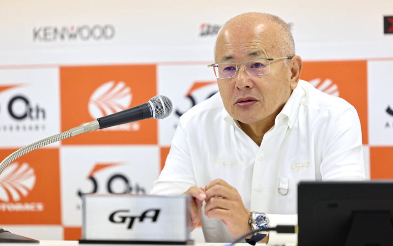 【GTA Regular Press Conference: Rd.6 SUGO】 Tosei Moriyama sent off for F4 race of FIA MOTORSPORT GAMES.の画像