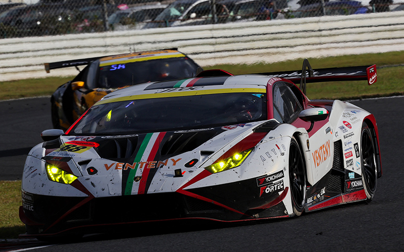 Rd.7 決勝GT300：大混戦をハイペースで予選15位から猛追したVENTENY Lamborghini GT3が今季2勝目を獲得！の画像