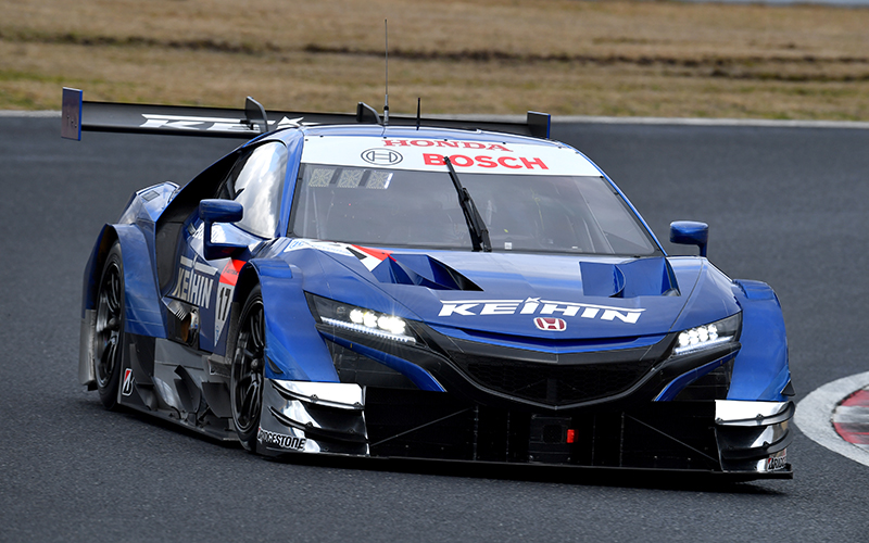 【Official test at Okayama: Day 1】 KEIHIN NSX-GT clocks fastest lap time at the end! Hitotsuyama Audi R8 LMS tops GT300.の画像