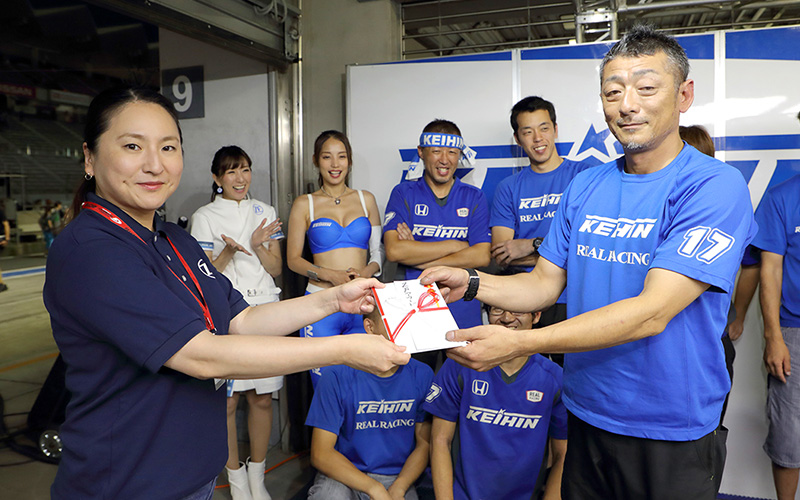 2019年第5戦の“ZF Award”は、GT500クラス No.17 KEIHIN REAL RACINGが受賞