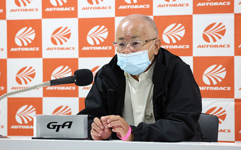 【GTA定例会見：Rd.6 オートポリス】坂東代表がSUPER GTでのカーボンニュートラルへの対応について答える