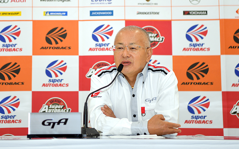 【GTA定例会見：Rd.3 鈴鹿】2019シーズンの日程などに関して坂東GTA代表が答える