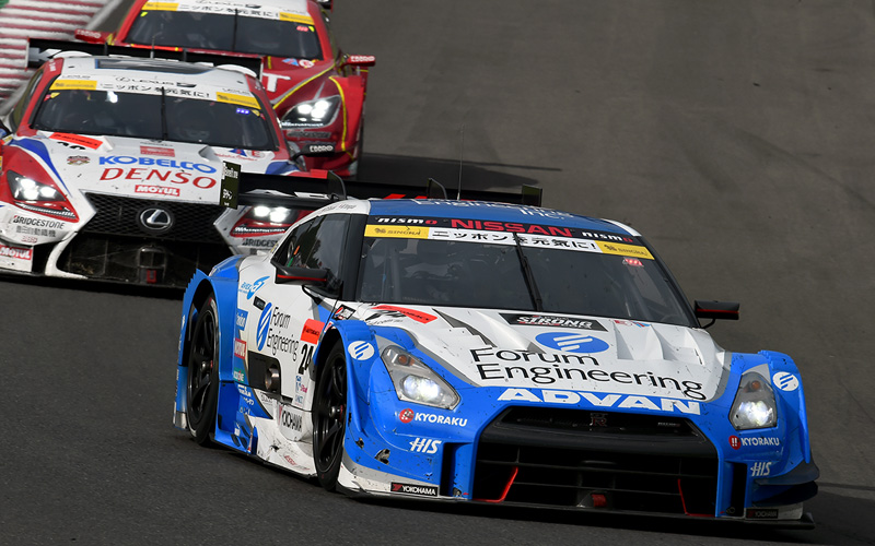 Forum Engineering ADVAN GT-R comes from 9th on the grid to victory!