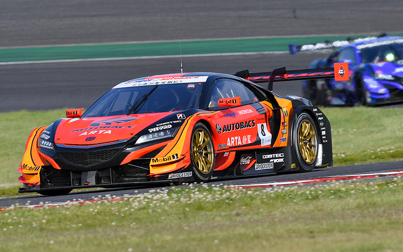 ARTA NSX-GT runs from Pole Position to first win of the season!