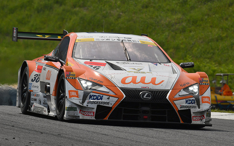 The au TOM'S LC500 Comes From Behind for First Win of the Season!