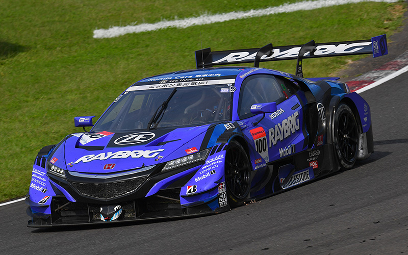RAYBRIG NSX-GT Wins from Pole Position! First Win for Button