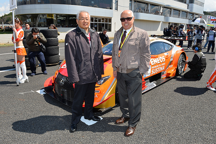 DTM Chairman Aufrecht visits the season opener at Okayama. Explained about the importance of new GT500 technical regulations.