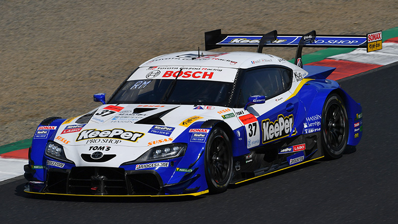 KeePer TOM'S GR Supra キーパートムス SUPER GT Spark SGT031 1/43 KEEPER TOM'S GR SUPRA NO.37 TGR GT500