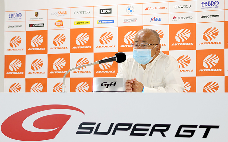 【GTA定例会見：Rd.7 もてぎ】FCY導入の見込みやマザーシャシー、第8戦富士のガイドラインについて坂東GTA代表が答える