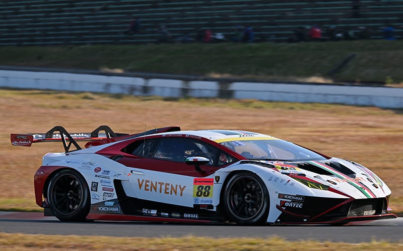 Rd.5 予選GT300：VENTENY Lamborghini GT3が予選1位で逆転タイトルを狙う！決勝でも3台がタイトルで争う