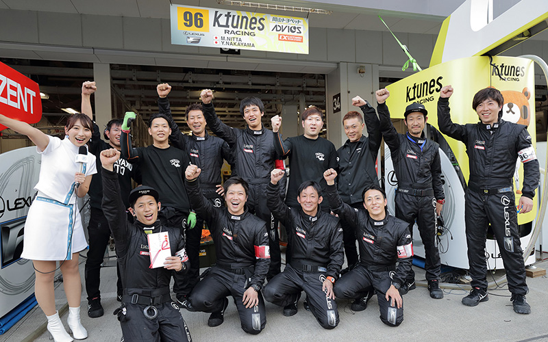 2018年第3戦の“ZF Award”は、GT300クラス No.96 K-tunes Racing LM corsaが受賞