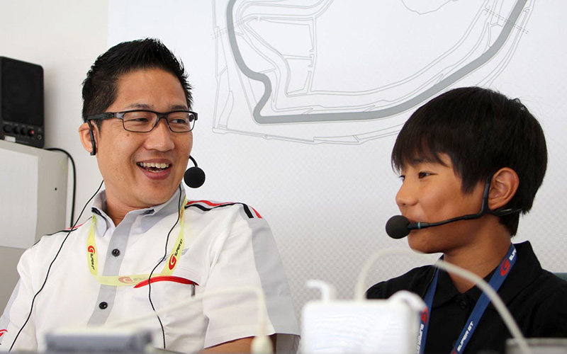 SUPER GTのお仕事体験プログラム「ZF KIDS DREAM JOB」第2回