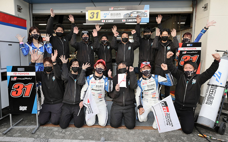 2021年第6戦の“ZF Award”は、GT300クラス No.31 aprが受賞