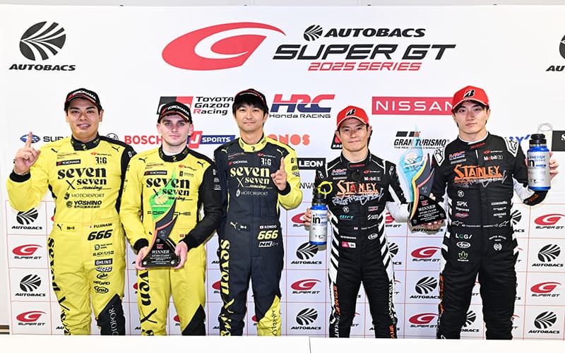 【第7戦 オートポリス：決勝日】優勝記者会見